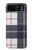 S3452 Plaid Fabric Pattern Hülle Schutzhülle Taschen für Motorola Razr 40