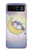 S3485 Cute Unicorn Sleep Hülle Schutzhülle Taschen für Motorola Razr 40