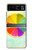 S3493 Colorful Lemon Hülle Schutzhülle Taschen für Motorola Razr 40