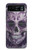 S3582 Purple Sugar Skull Hülle Schutzhülle Taschen für Motorola Razr 40