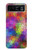 S3677 Colorful Brick Mosaics Hülle Schutzhülle Taschen für Motorola Razr 40