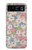 S3688 Floral Flower Art Pattern Hülle Schutzhülle Taschen für Motorola Razr 40