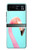 S3708 Pink Flamingo Hülle Schutzhülle Taschen für Motorola Razr 40