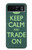 S3862 Keep Calm and Trade On Hülle Schutzhülle Taschen für Motorola Razr 40