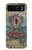 S3955 Vintage Keyhole Weather Door Hülle Schutzhülle Taschen für Motorola Razr 40