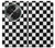 S1611 Black and White Check Chess Board Hülle Schutzhülle Taschen für OnePlus OPEN