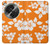 S2245 Hawaiian Hibiscus Orange Pattern Hülle Schutzhülle Taschen für OnePlus OPEN