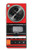 S3204 Red Cassette Recorder Graphic Hülle Schutzhülle Taschen für OnePlus OPEN