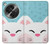 S3542 Cute Cat Cartoon Hülle Schutzhülle Taschen für OnePlus OPEN