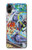 S0588 Wall Graffiti Hülle Schutzhülle Taschen für Samsung Galaxy A05
