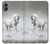 S0932 White Horse Hülle Schutzhülle Taschen für Samsung Galaxy A05