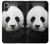 S1072 Panda Bear Hülle Schutzhülle Taschen für Samsung Galaxy A05
