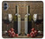 S1316 Grapes Bottle and Glass of Red Wine Hülle Schutzhülle Taschen für Samsung Galaxy A05