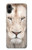 S2399 White Lion Face Hülle Schutzhülle Taschen für Samsung Galaxy A05