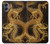 S2804 Chinese Gold Dragon Printed Hülle Schutzhülle Taschen für Samsung Galaxy A05