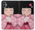 S3042 Japan Girl Hina Doll Kimono Sakura Hülle Schutzhülle Taschen für Samsung Galaxy A05