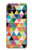 S3049 Triangles Vibrant Colors Hülle Schutzhülle Taschen für Samsung Galaxy A05