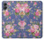 S3265 Vintage Flower Pattern Hülle Schutzhülle Taschen für Samsung Galaxy A05