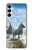 S0250 White Horse Hülle Schutzhülle Taschen für Samsung Galaxy A05s