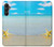S0911 Relax at the Beach Hülle Schutzhülle Taschen für Samsung Galaxy A05s