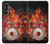 S1431 Skull Drum Fire Rock Hülle Schutzhülle Taschen für Samsung Galaxy A05s