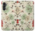 S2179 Flower Floral Vintage Art Pattern Hülle Schutzhülle Taschen für Samsung Galaxy A05s