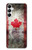 S2490 Canada Maple Leaf Flag Texture Hülle Schutzhülle Taschen für Samsung Galaxy A05s