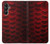 S2879 Red Arowana Fish Scale Hülle Schutzhülle Taschen für Samsung Galaxy A05s
