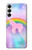 S3070 Rainbow Unicorn Pastel Sky Hülle Schutzhülle Taschen für Samsung Galaxy A05s