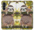 S3138 Cute Baby Sloth Paint Hülle Schutzhülle Taschen für Samsung Galaxy A05s