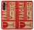 S3552 Vintage Fragile Label Art Hülle Schutzhülle Taschen für Samsung Galaxy A05s