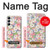 S3688 Floral Flower Art Pattern Hülle Schutzhülle Taschen für Samsung Galaxy A05s