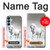 S0932 White Horse Hülle Schutzhülle Taschen für Samsung Galaxy A15 5G