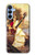 S1420 Saraswati Hindu Goddess Hülle Schutzhülle Taschen für Samsung Galaxy A15 5G