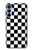 S1611 Black and White Check Chess Board Hülle Schutzhülle Taschen für Samsung Galaxy A15 5G
