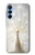 S1980 White Peacock Hülle Schutzhülle Taschen für Samsung Galaxy A15 5G