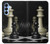 S2262 Chess King Hülle Schutzhülle Taschen für Samsung Galaxy A15 5G