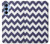 S2345 Navy Blue Shavron Zig Zag Pattern Hülle Schutzhülle Taschen für Samsung Galaxy A15 5G