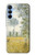 S2682 Claude Monet Fields In Spring Hülle Schutzhülle Taschen für Samsung Galaxy A15 5G