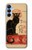 S2739 Chat Noir Black Cat Vintage Hülle Schutzhülle Taschen für Samsung Galaxy A15 5G
