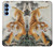 S2751 Chinese Tiger Brush Painting Hülle Schutzhülle Taschen für Samsung Galaxy A15 5G S2751 Chinese Tiger Brush Painting Hülle Schutzhülle Taschen für Samsung Galaxy A15 5G
