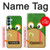S2765 Frog Bee Cute Cartoon Hülle Schutzhülle Taschen für Samsung Galaxy A15 5G