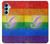 S2899 Rainbow LGBT Gay Pride Flag Hülle Schutzhülle Taschen für Samsung Galaxy A15 5G