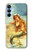 S3184 Little Mermaid Painting Hülle Schutzhülle Taschen für Samsung Galaxy A15 5G