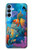 S3227 Underwater World Cartoon Hülle Schutzhülle Taschen für Samsung Galaxy A15 5G