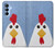 S3254 Chicken Cartoon Hülle Schutzhülle Taschen für Samsung Galaxy A15 5G