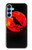 S3328 Crow Red Moon Hülle Schutzhülle Taschen für Samsung Galaxy A15 5G