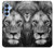 S3372 Lion Face Hülle Schutzhülle Taschen für Samsung Galaxy A15 5G