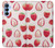 S3481 Strawberry Hülle Schutzhülle Taschen für Samsung Galaxy A15 5G