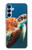 S3497 Green Sea Turtle Hülle Schutzhülle Taschen für Samsung Galaxy A15 5G